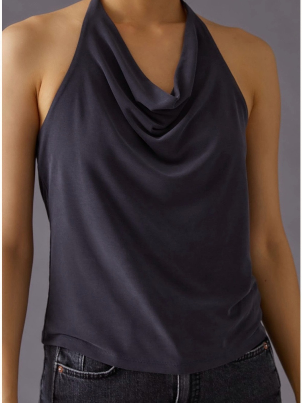 Anthropologie • Cowl Neck Halter • M